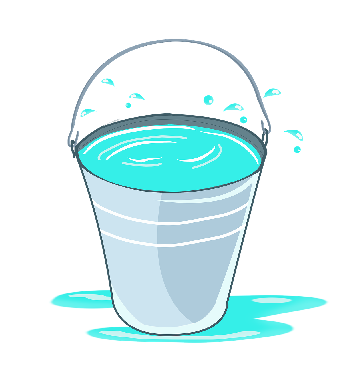 bucket, water, blue-6877791.jpg
